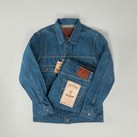 Jacket and Jeans - Wanderers - ONI-DENIM - Old Faded Blue Denim