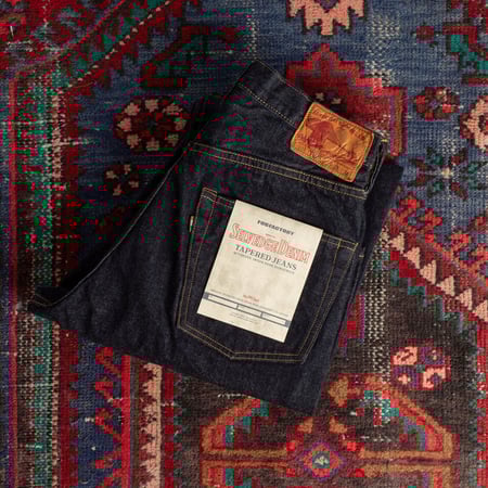Photo-flâneurs - Jeans - FOB FACTORY F153 5P Tapered Selvedge Denim