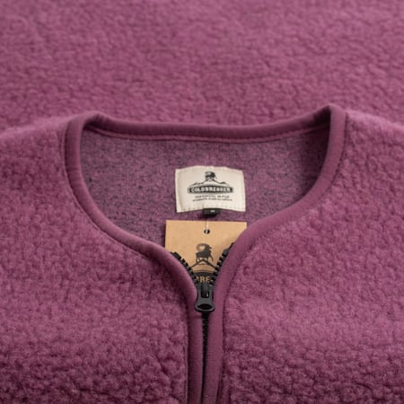 Coldbreaker Sleeveless Wool Jacket - Pepitko Ultralight - French Purple (2)