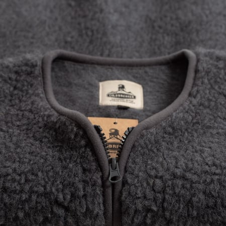 Coldbreaker Sleeveless Wool Vest - Pepitko Steel