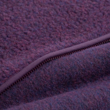 Coldbreaker wool flâneurs - sleeveless wool jacket - Pepitko purple