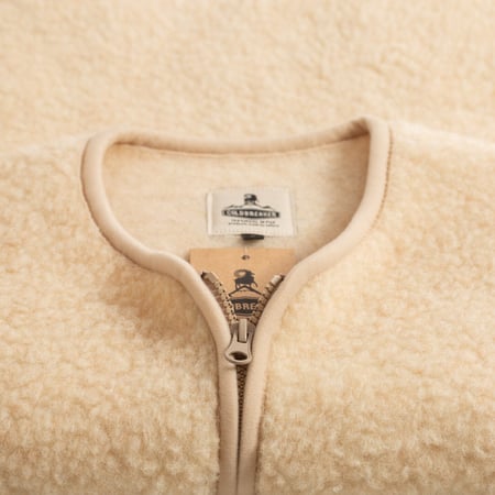 Coldbreaker - Sleeveless Wool Jacket - Pepitko Beige Flâneurs
