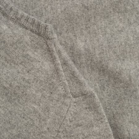 sweater wanderers-Mooncastle-Japanese Sweater-Wool and Cashmere-Round Neck light grey-2