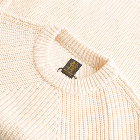 round-neck-loafers-sweater-BATONER-Signature-Crew-Neck-Ivory
