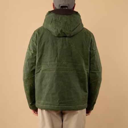 Manufacture Ceccarelli Blazer Coat Light Green from the Back
