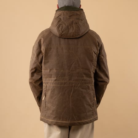 Manifattura-ceccarelli_New Fisherman Parka Dark Tan_de-dos