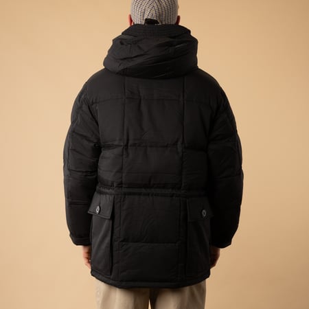 FRIZMWORKS Karakoram Down Parka Black, back view