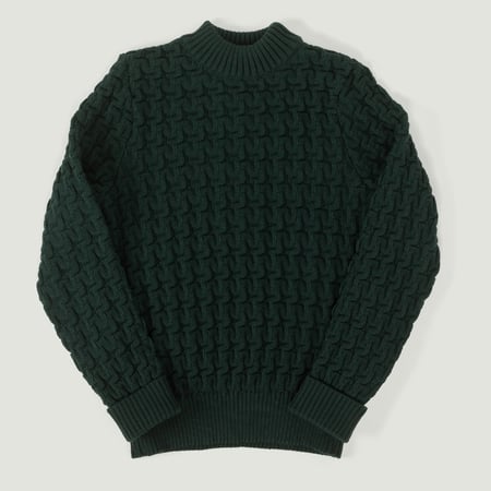 Vignette-flâneurs-SNS-HERNING-pull-Pull Stark Sweater Thunder Green