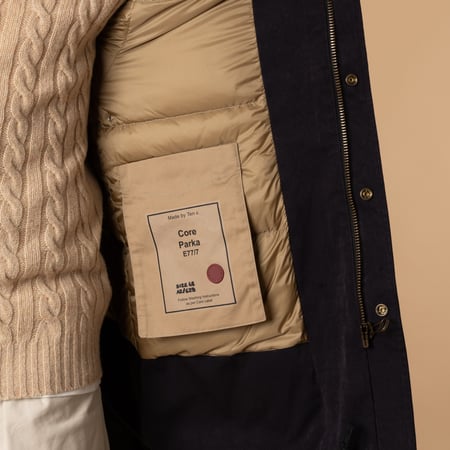 flâneurs-TENC-Core-Down-Parka-Navy_détail-doublure