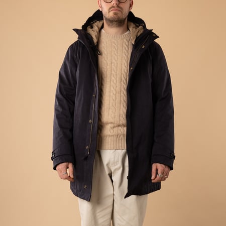 flâneurs-TENC-Core-Down-Parka-Navy_de-face-ouvert