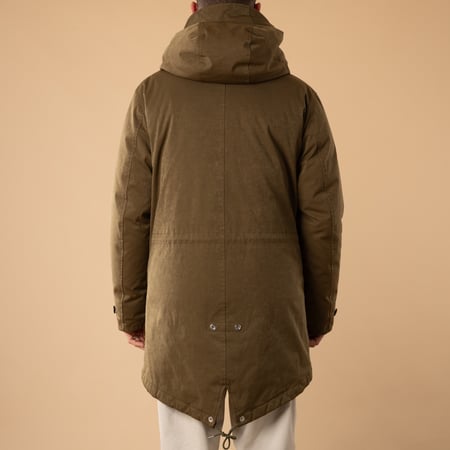 flâneurs-TENC-Core-Down-Parka-Olive-de-dos