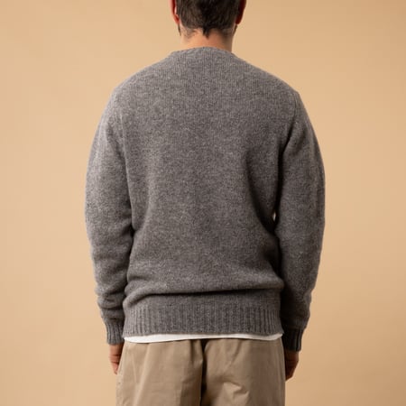 Pull Supersoft Lambswool "Aryan" MedGrey