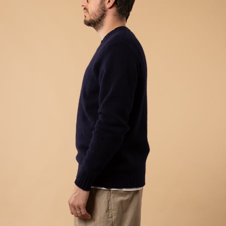 Pull Supersoft Lambswool "Aryan" New Navy