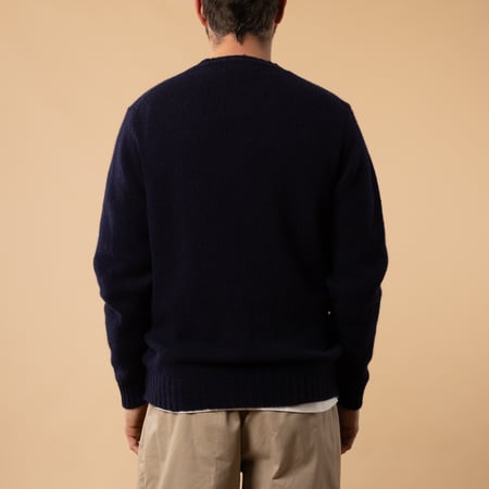 Pull Supersoft Lambswool "Aryan" New Navy