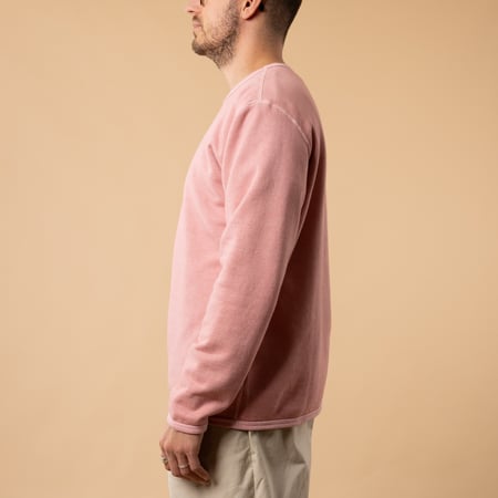 Good On Sweatshirt Long Sleeves P-Coral Side Profile