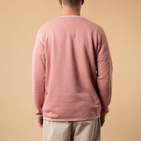 Good On Sweatshirt Long Sleeves P-Coral Back View
