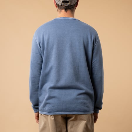 GOOD-ON-Wanderers-Crew Sweatshirt - Ajisai from the back