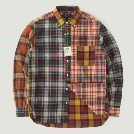 Vignete_BEAMS PLUS / B.D. Check Panel Mustard