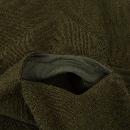 doublure poche Le-Minor-x-Flâneurs-gilet-Milano-Noragi-vert-olive-chiné
