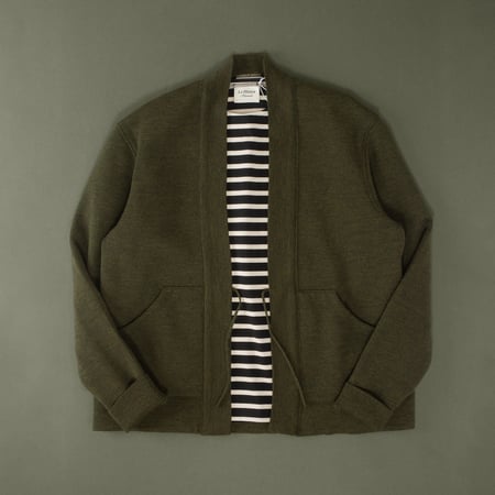 Le-Minor-x-Flâneurs-noragi-vert-olive-mariniere-navy