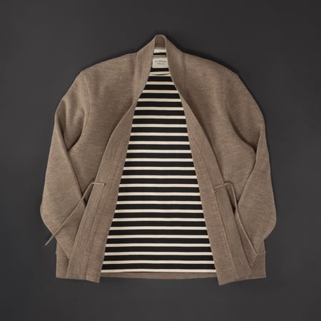 Le Minor x Flâneurs Marinière Loose Noir/Écru