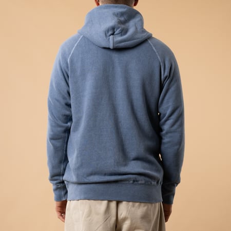 Good On Walkers - Raglan Zip Hood Sweat P-Ajisai Back
