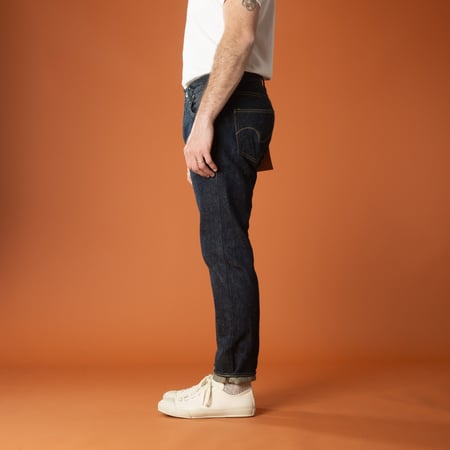 622ZR-ECRU 20oz Secret Denim Ecru Weft Relaxed Tapered