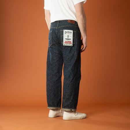 back-flâneurs-ONI-DENIM-266-CCD-15oz-Relax-Straight-Kabuki-Crushed-Concrete-Denim