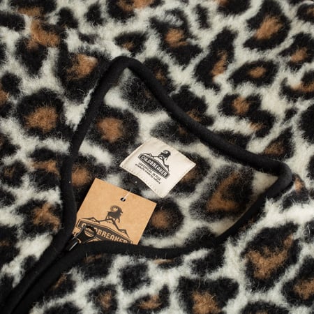 image détail flâneurs COLDBREAKER  Pepitco Vest Leopard