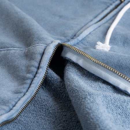 GOOD ON Raglan Zip Hood Sweat P-Ajisai