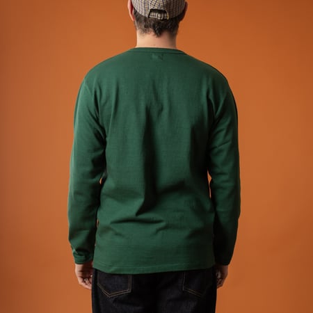 Heavyweight Long Sleeve Tee Green