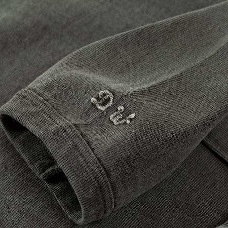 image détail manche flâneurs-teeshirt-épais-dubbleworks-HEAVY-WEIGHT-LONG-sleeve-pd-black (2)