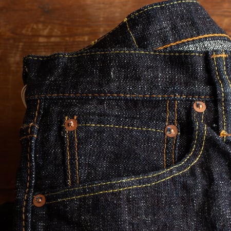 Image: Strollers - Pure Blue Japan - Detail of the Coin Pocket