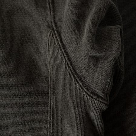 détails-bord-cote-flâneurs-GOOD-ON--Heavy-Pullover-Hood-Sweat-P-Black