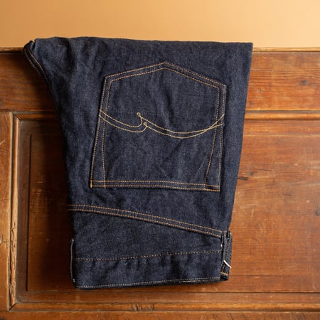 image back pocket-flâneurs-STUDIO-D'ARTISAN-SP-086-13oz-Tapered-Ishikawadai-45th-Anniversary