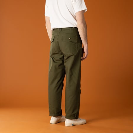 Image_INFORMALE / T107 Fatigue Pants Green_de-dos