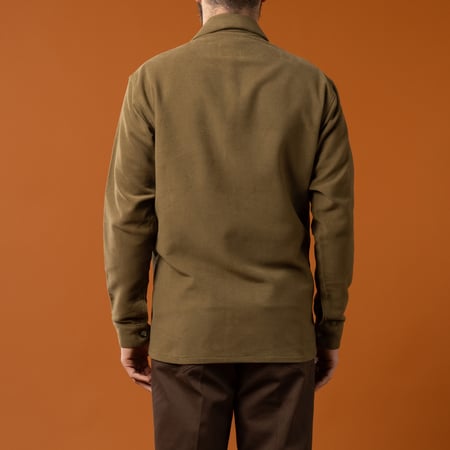 INFORMALE / WS50 Work Shirt Olive_de-dos