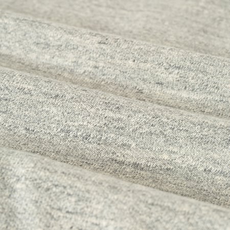 image détail flâneurs JACKMAN  GG Sweat Half-Zip Heather Gray