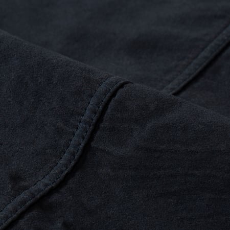 détail tissu flâneurs VETRA Navy French Moleskin Weaved Jacket