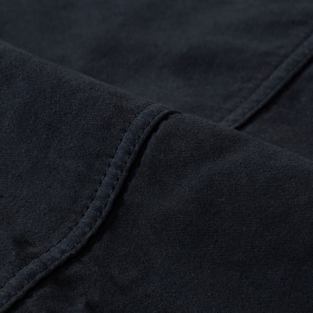 Navy French Moleskin Weaved Jacket by VETRA