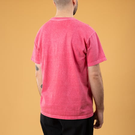 GOOD ON  Short Sleeve Crew T-Shirt P-Cherry image flâneurs porté de dos