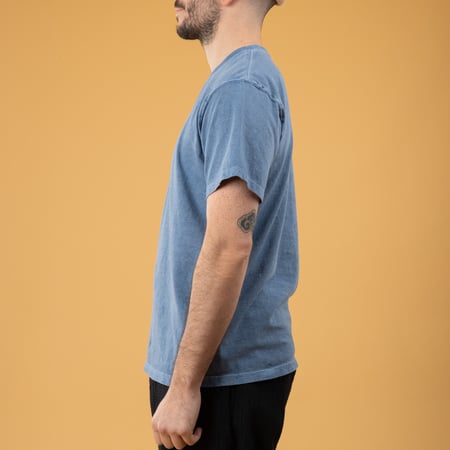 GOOD ON  Short Sleeve Crew T-Shirt P-Ajisai image flâneurs porté de profil