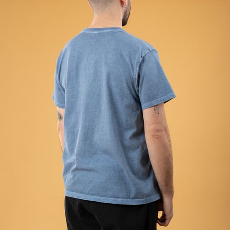 GOOD ON  Short Sleeve Crew T-Shirt P-Ajisai image flâneurs porté de dos (1)