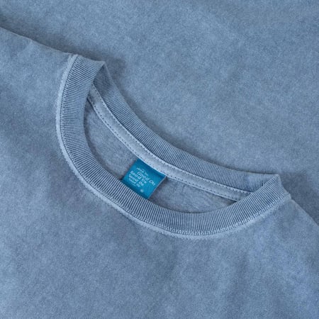 GOOD ON  Short Sleeve Crew T-Shirt P-Ajisai image flâneurs col