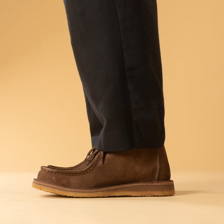 Image flâneurs chaussures ASTORFLEX Beenflex Dark Khaki de profil
