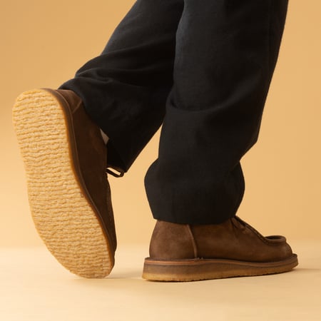 Image flâneurs chaussures ASTORFLEX Beenflex Dark Khaki de dos