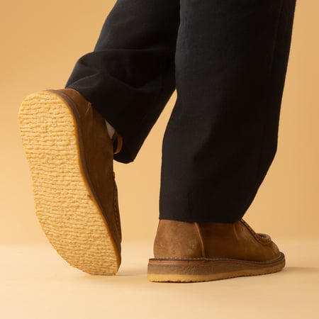 Image flâneurs chaussures ASTORFLEX Beenflex whiskey de dos