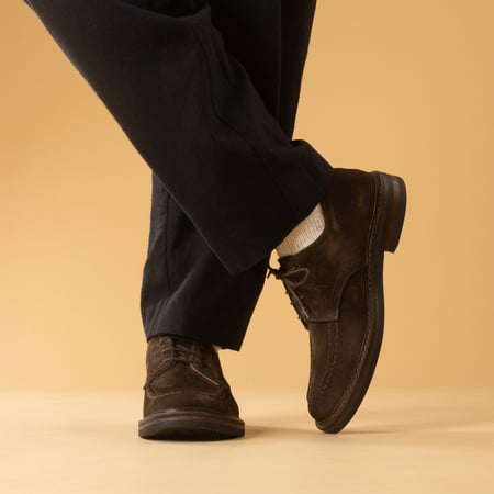 image porté de face 2 flâneurs-chaussure-ASTORFLEX-Carlflex Rubber Dark Chestnut