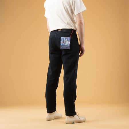 Image_Flâneurs_Pantalon-NAKED & FAMOUS / EasyGuy Indigo Sashiko_de-dos
