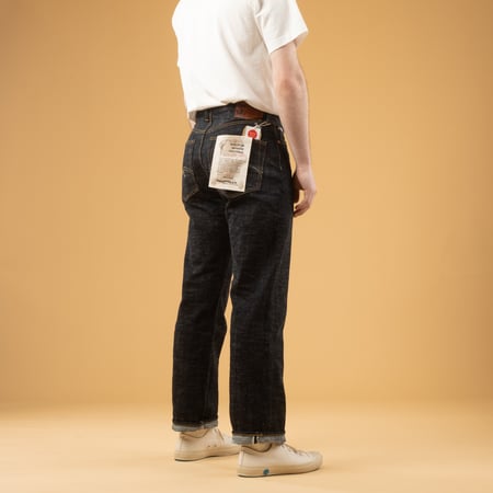 Image_flâneurs jeans STUDIO D'ARTISAN SD-1001 15oz GL3 Regular Straight Selvedge Denim_de-dos